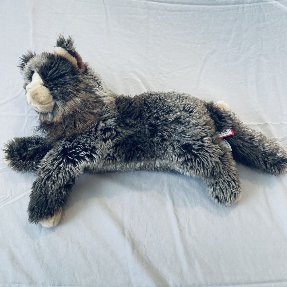 Oscar 20" Maine Coon Cat Plush Stuffed Animal Douglas Cuddle Toy kitty 2020 - Picture 4 of 12